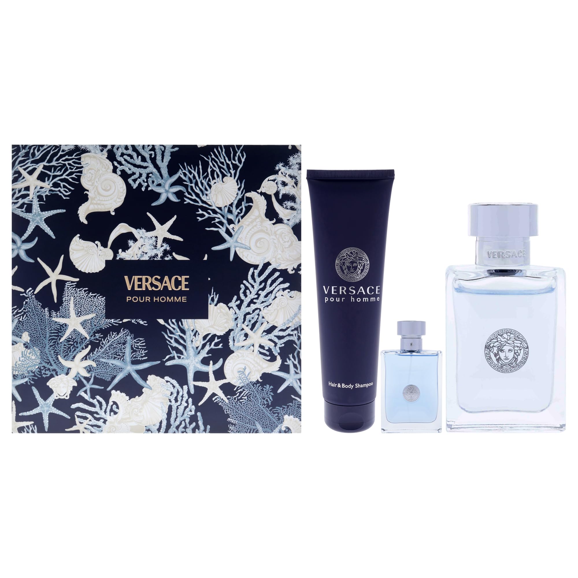 [Set] Versace Signature 3.4 M+5.0 S/g+mini Italy 1pcs Bybox EDT