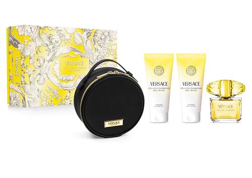 [Set] Versace Yellow Diamond 4 Piece For Women EDT 3 oz - Thumbnail 2