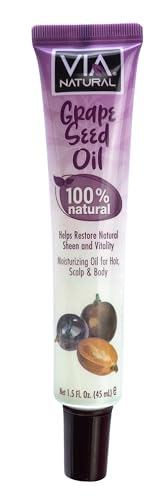 Via Natural 100% Natural Grape Seed Oil 1.5 Fl Oz - Thumbnail 2