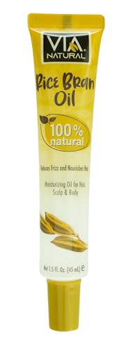 Via Natural 100% Natural Rice Bran Oil 1.5 Fl Oz - Thumbnail 2