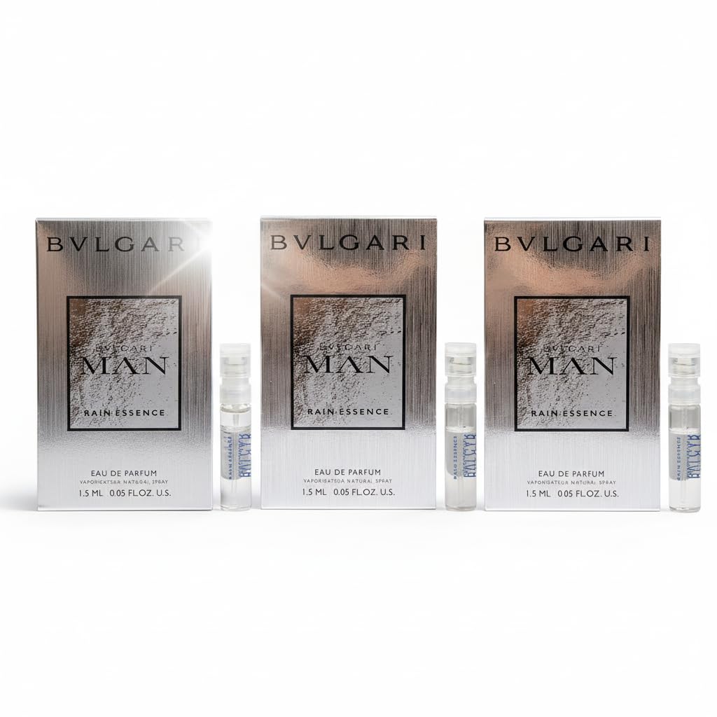 [Vial] Vial Bvlgari Man Rain Essence 1. M Italy 1pcs Bybox EDP 5 ml