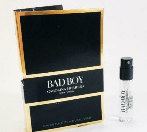 [Vial] Carolina Herrera Bad Boy Vial . / For Men EDT 1 ml (5 oz)
