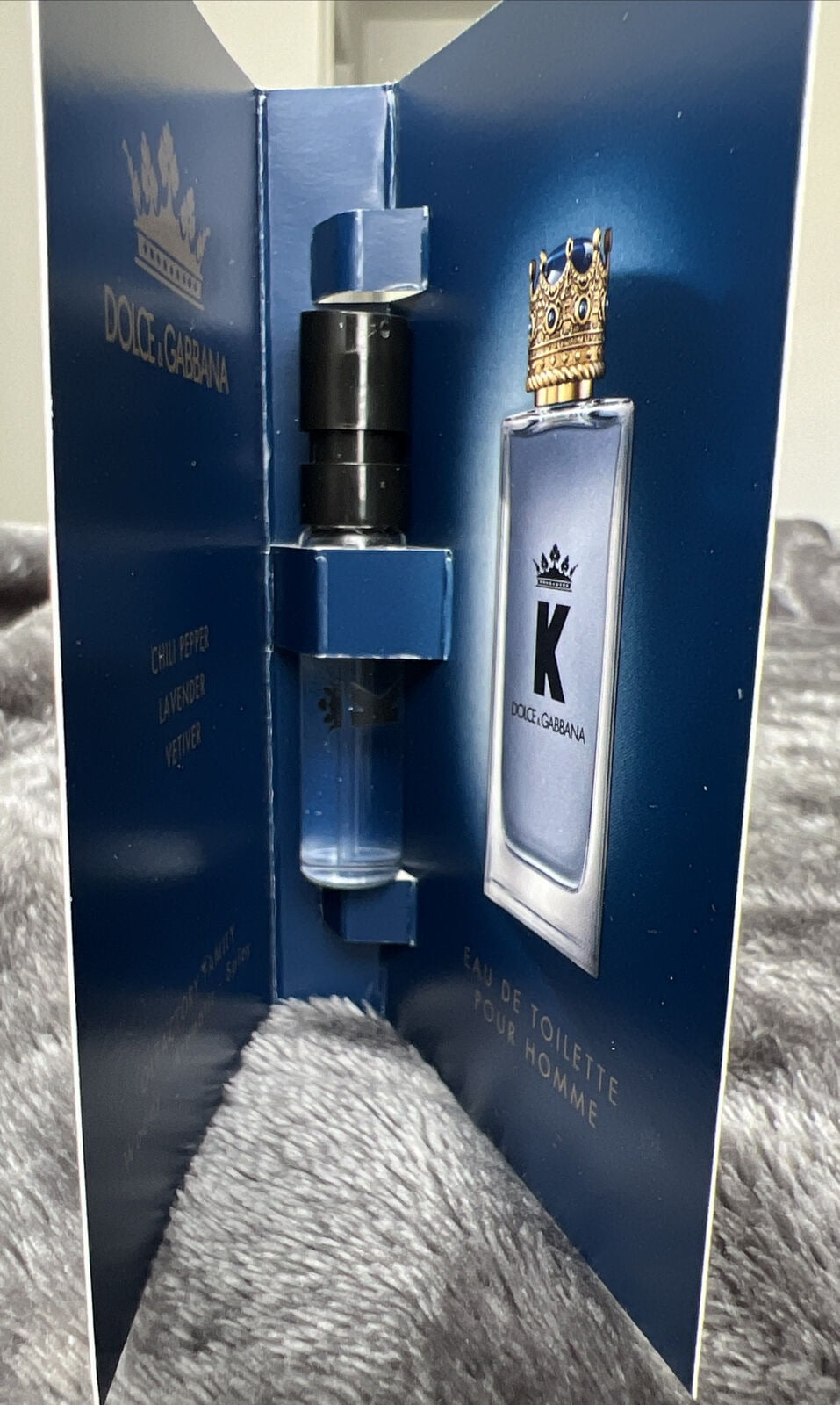 [Vial] Dolce and Gabbana Dolce Gabbana K Fragrances 8057971181506 For Men EDT 0.05 oz
