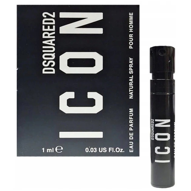 [Vial] Vial Dsquared2 Icon M Italy 400pcs Bybox EDP 1 ml - Thumbnail 2