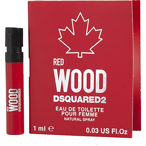 [Vial] Vial Dsquared2 Wood Red L Italy 500pcs Bybox EDT 1 ml - Thumbnail 2