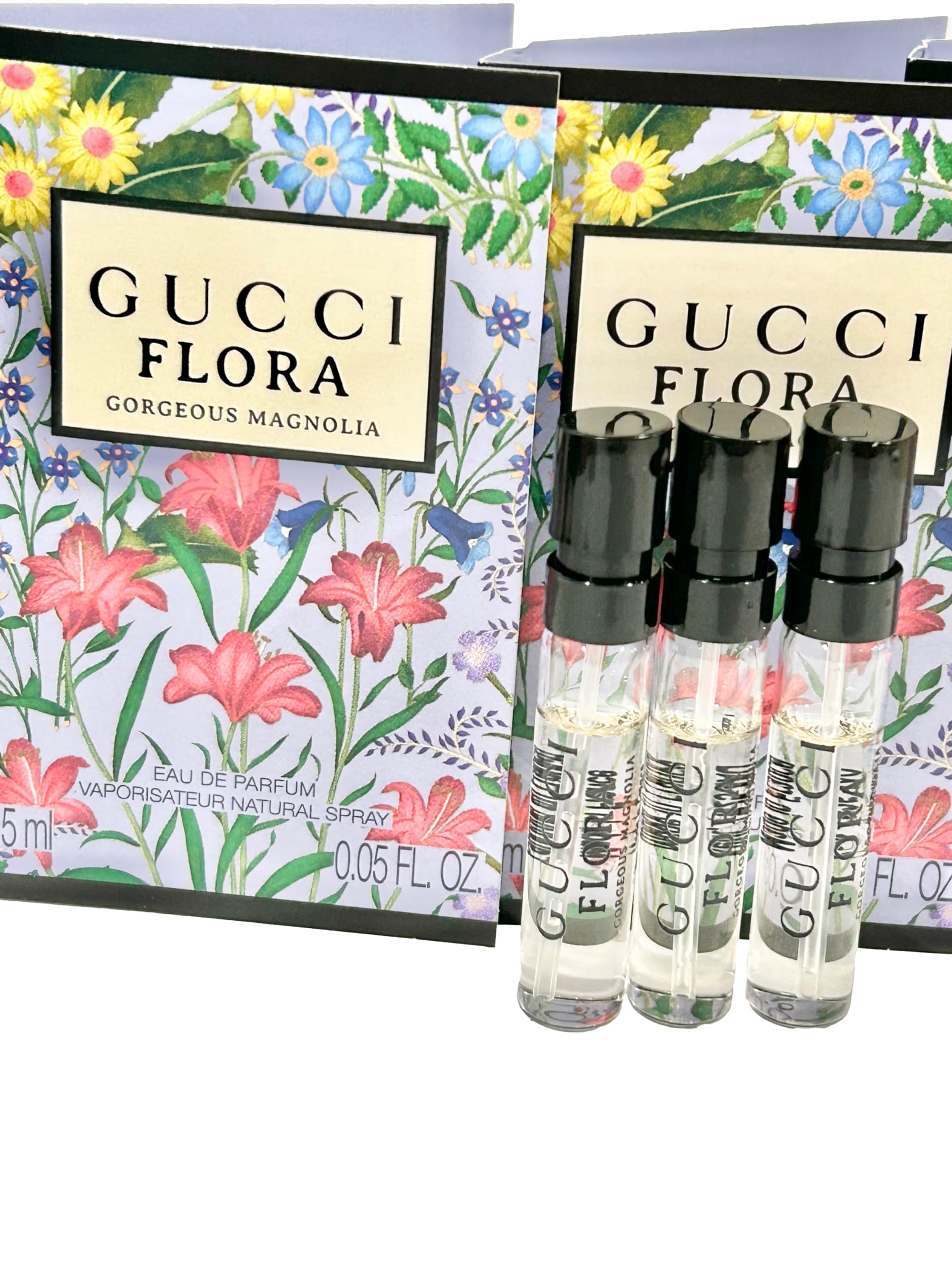 [Vial] Vial Gucci Flora Gorgeous Magnolia 1. L France 768pcs Bybox EDP 5 ml - Thumbnail 2
