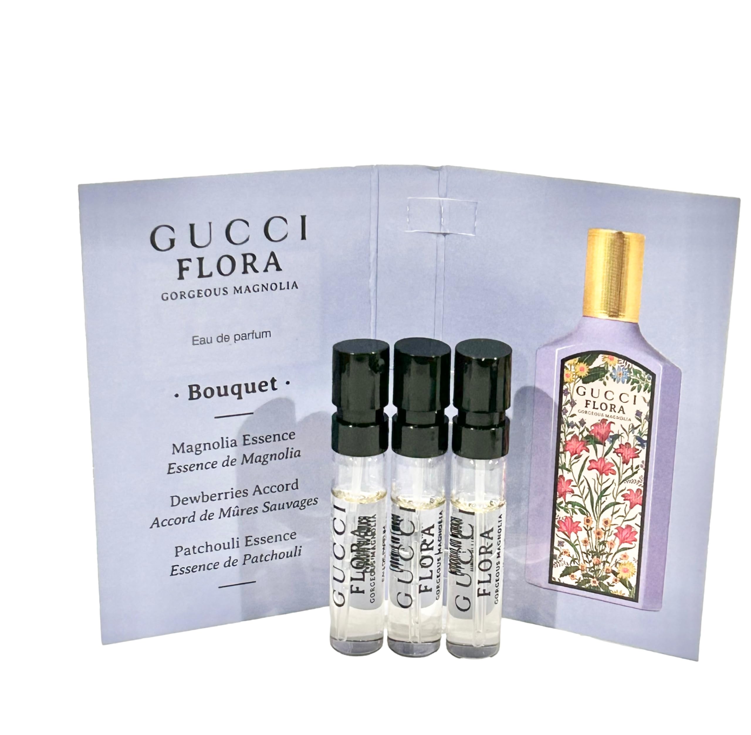 [Vial] Vial Gucci Flora Gorgeous Magnolia 1. L France 768pcs Bybox EDP 5 ml - Thumbnail 3