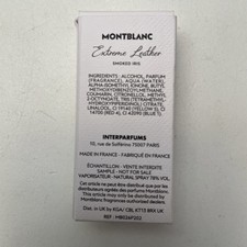 [Vial] Vial Mont Blanc Extreme Leather M France 792pcs Bybox EDP 2 ml - Thumbnail 2