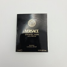 [Vial] Versace Crystal Noir Sample Vial 0.03 Fl Oz For Women EDP