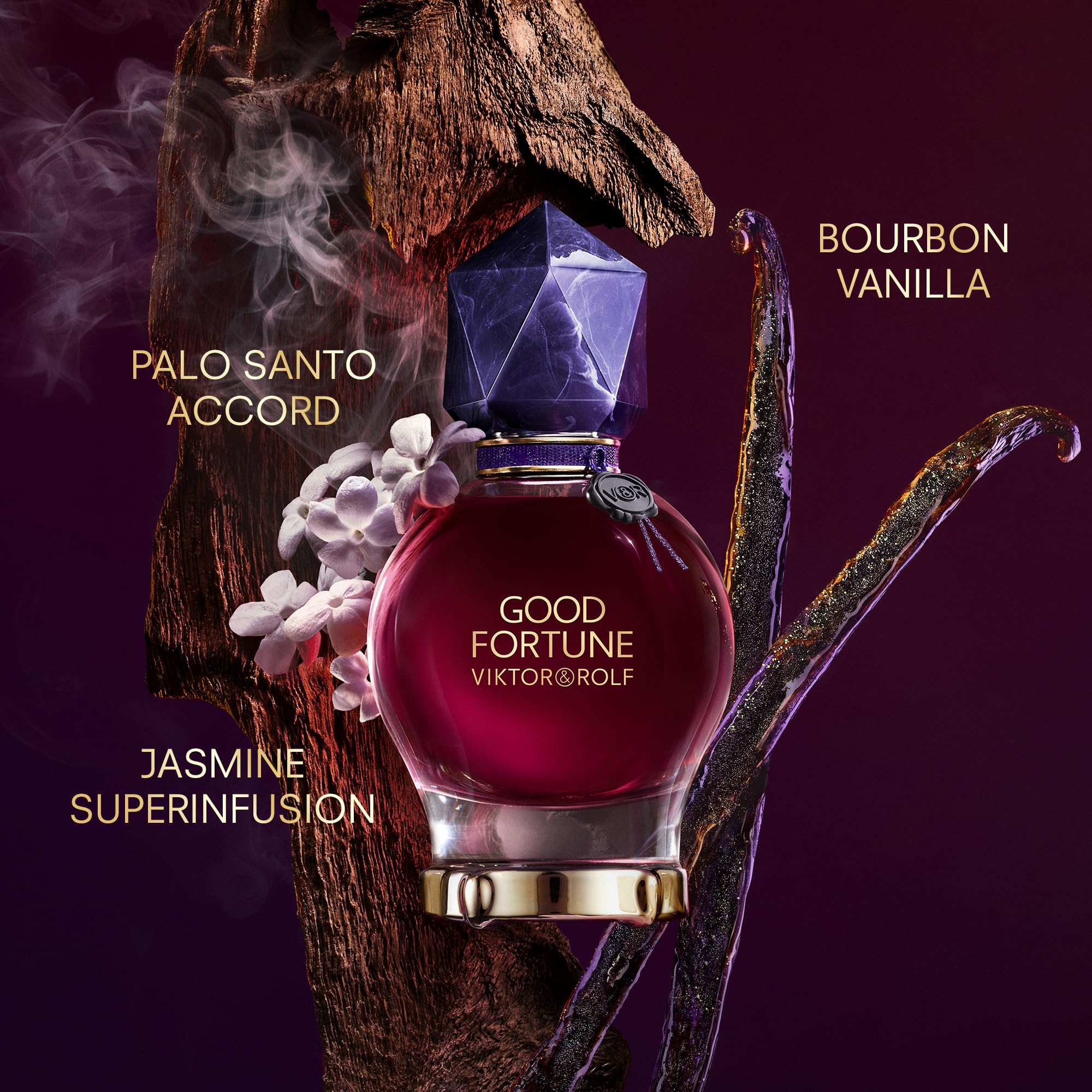 Viktor Rolf Good Fortune Intense Floral Ambery With Notes of Vanilla Sandalwood - Thumbnail 3