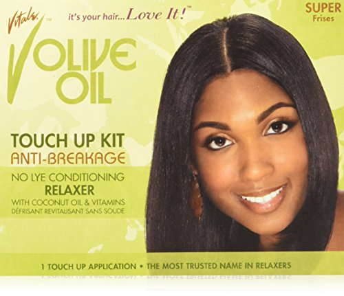 Vitale Olive Oil Touch Up Kit Conditioning No Lye Relaxer System Super 1 Ea - Thumbnail 3