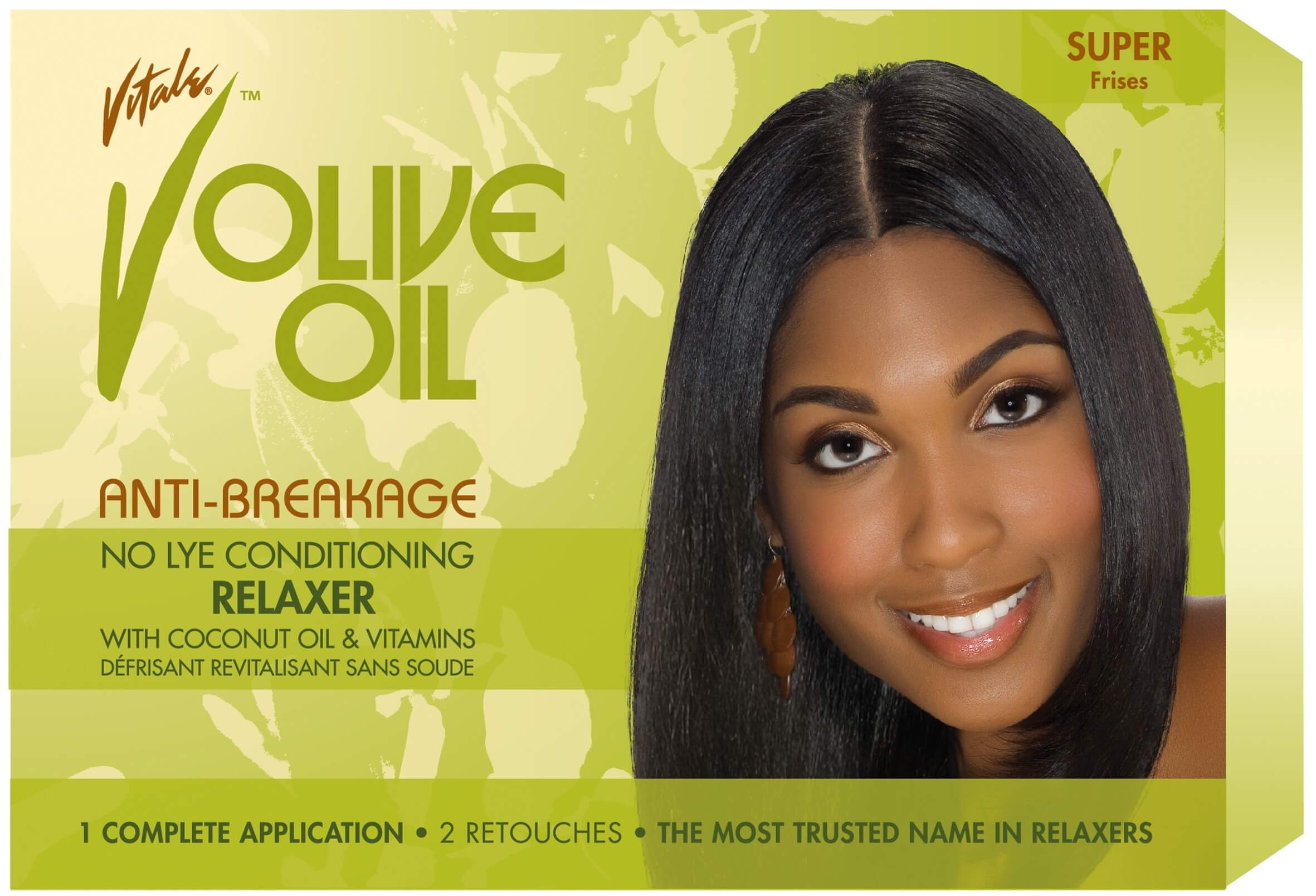 Vitale Olive Oil Relaxer Kit Super Green - Thumbnail 2
