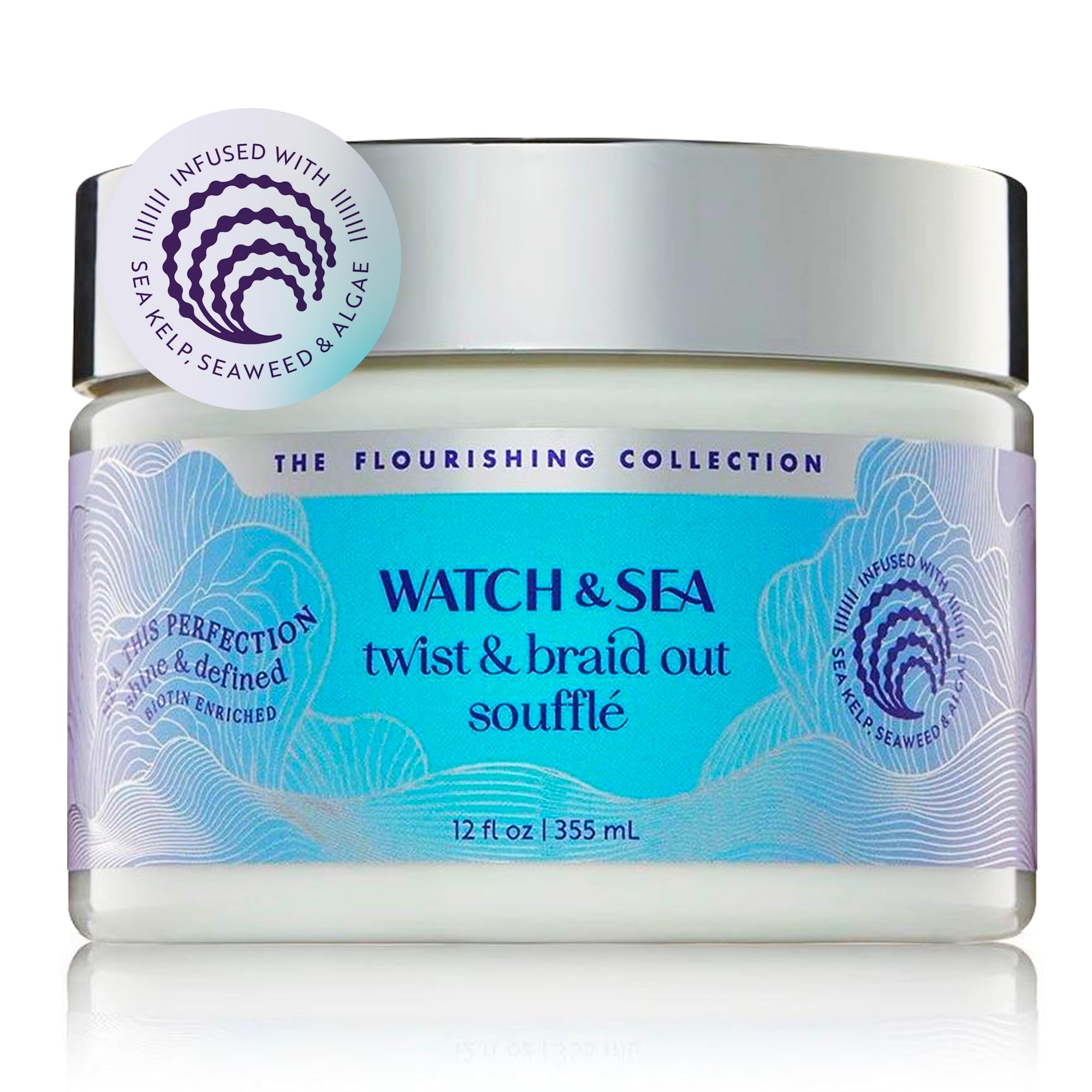 Watch Sea Twist Braid Out Soufflé Nourishing Ingredients With Seaweed and Sea