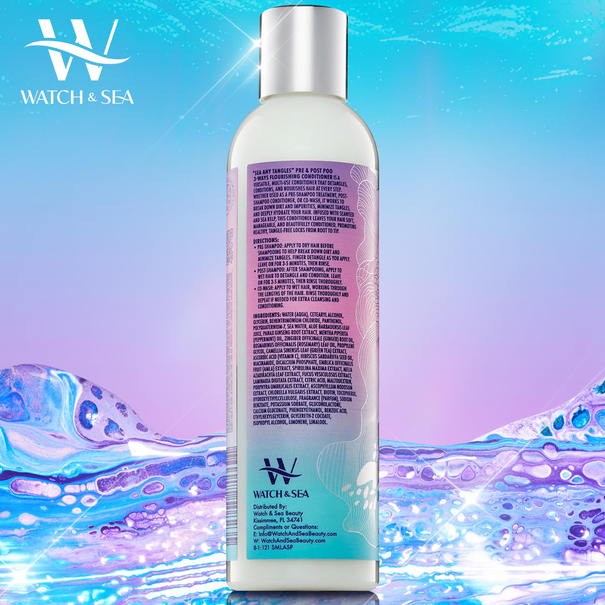 Watch Sea 3 Way Flourishing Conditioner “sea Any Tangles” Pre/post Shampoo or - Thumbnail 2