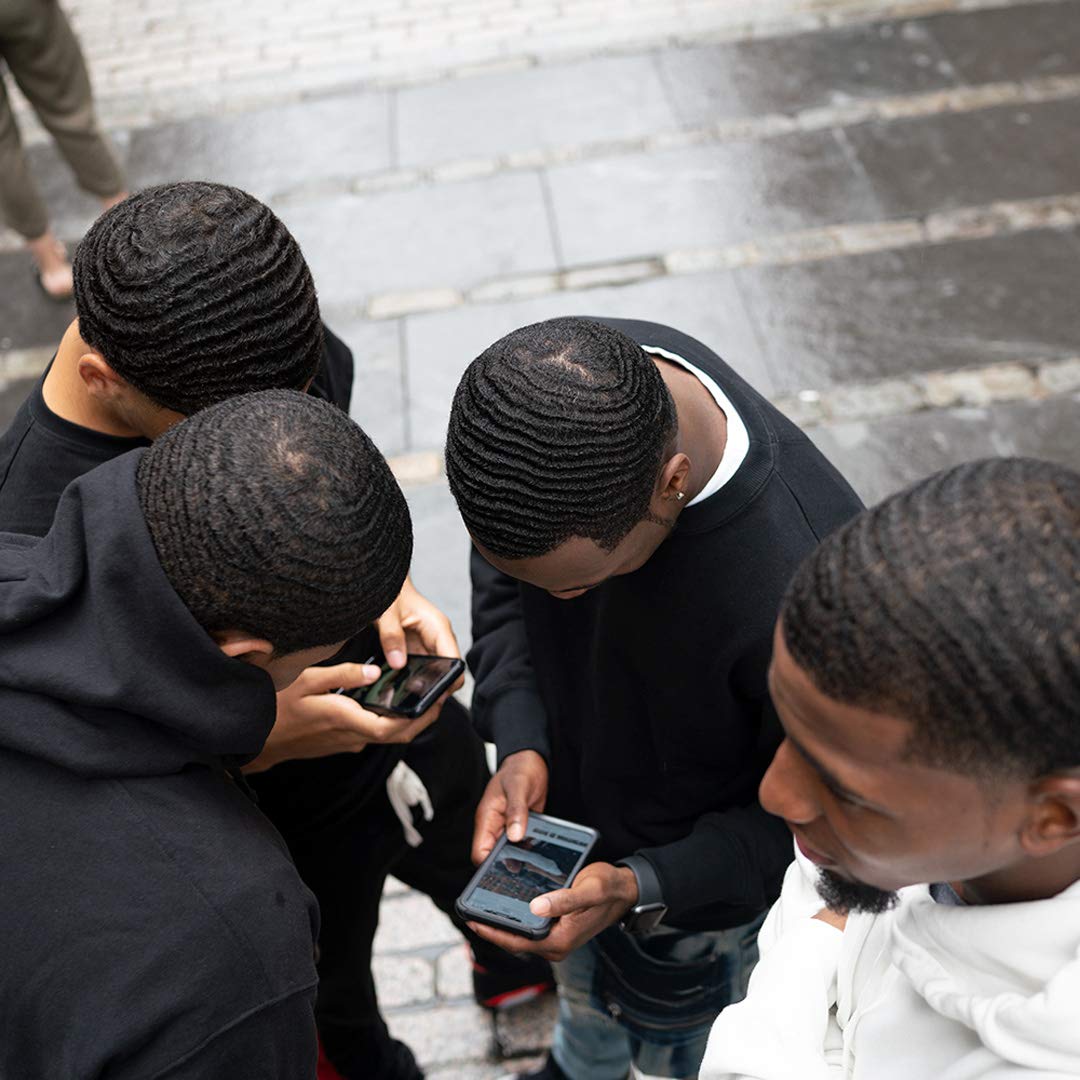 Wavebuilder Wave Cap | Promotes Healthy and Uniform Hair Waves Black 2 Count - Thumbnail 3