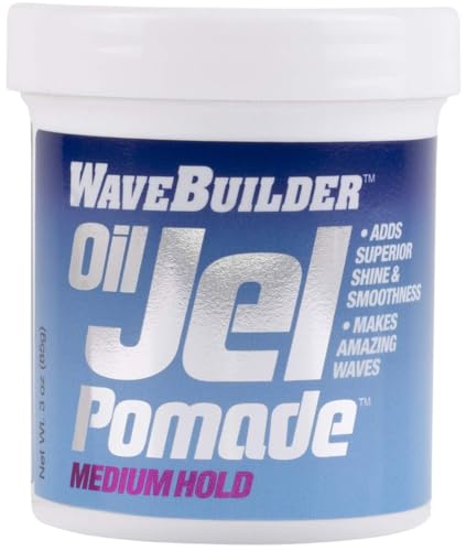 Wavebuilder Oil Jel Pomade Medium Hold 3.5 oz - Thumbnail 3