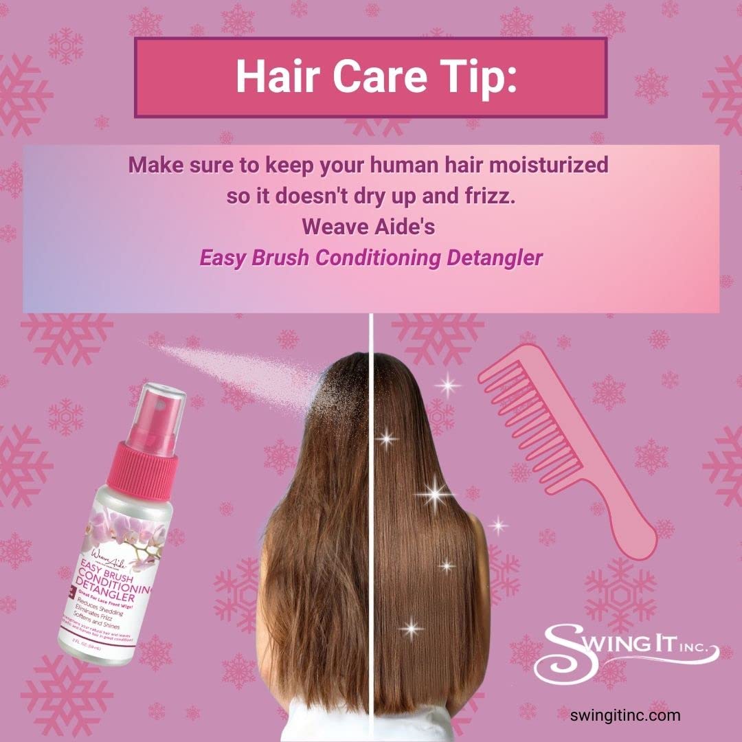 Swing It Inc Weave Aide Easy Brush Conditioning Detangler 2 oz - Thumbnail 2