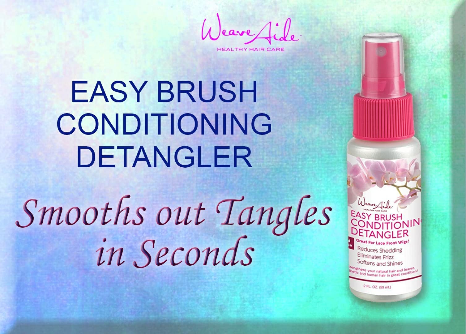 Swing It Weave Aide Easy Brush Conditioning Detangler Reduces Shedding Tangles