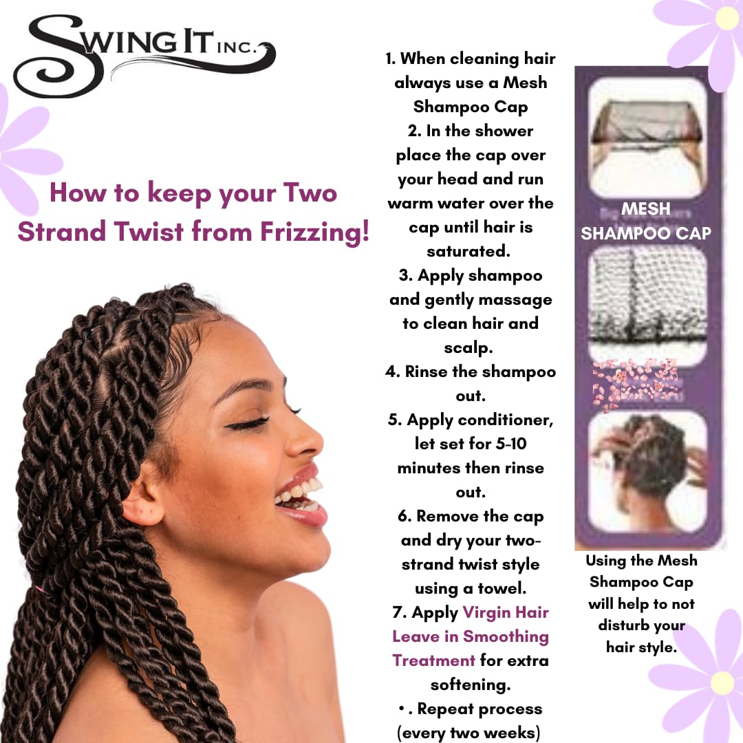 Swing It Inc Weave Aide Matte Free Shampoo 8 oz - Thumbnail 3