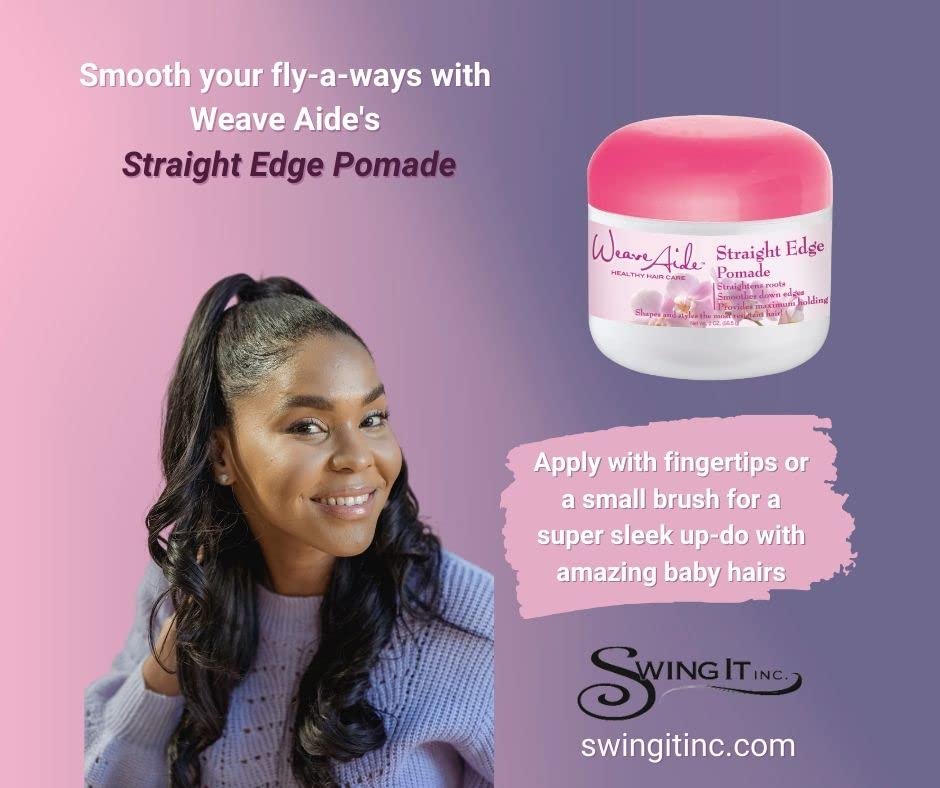 Swing It Inc Weave Aide Straight Edge Pomade 2 oz - Thumbnail 2