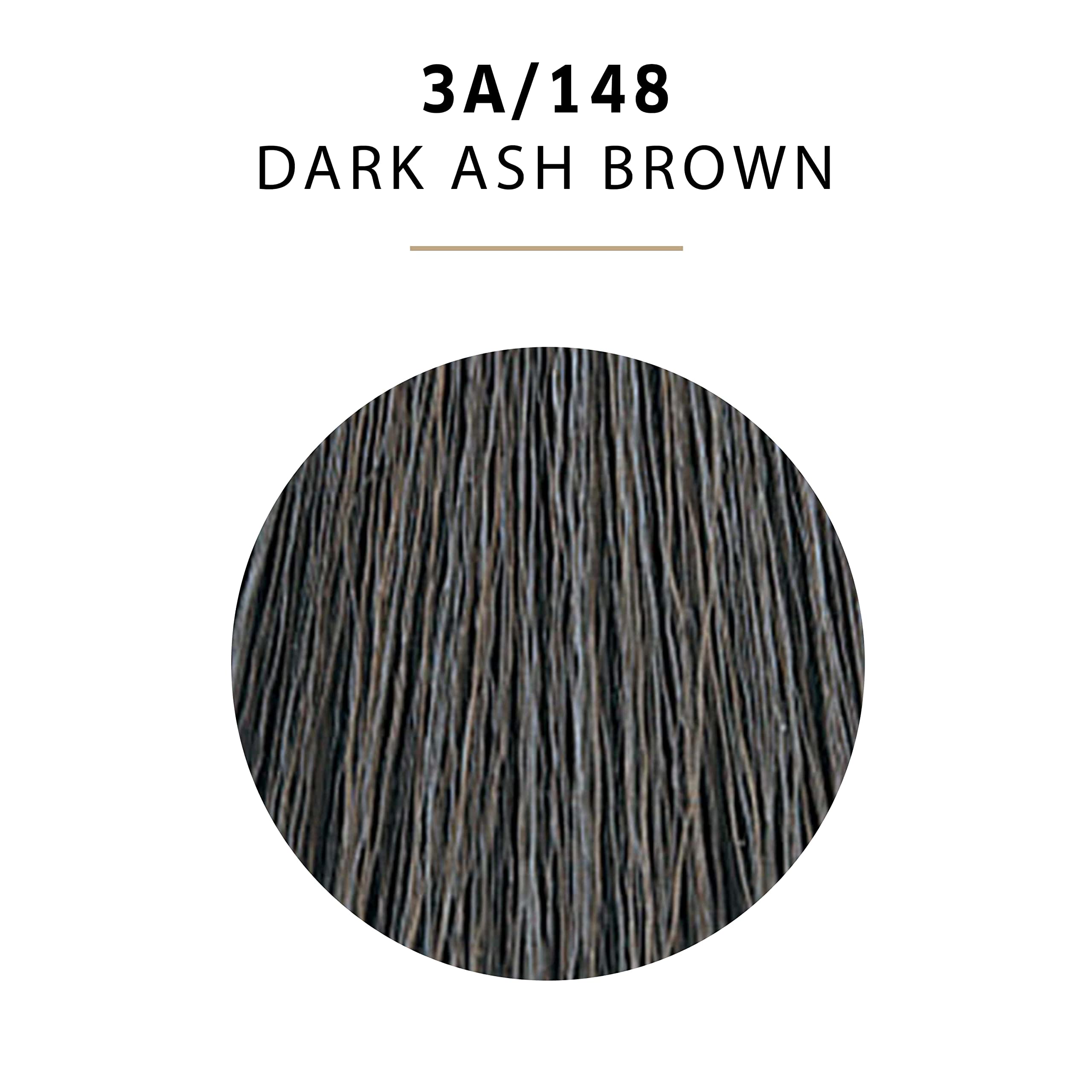 Colorcharm Permanent Liquid Hair Color for Gray Coverage | 3a Dark Ash Brown | - Thumbnail 3