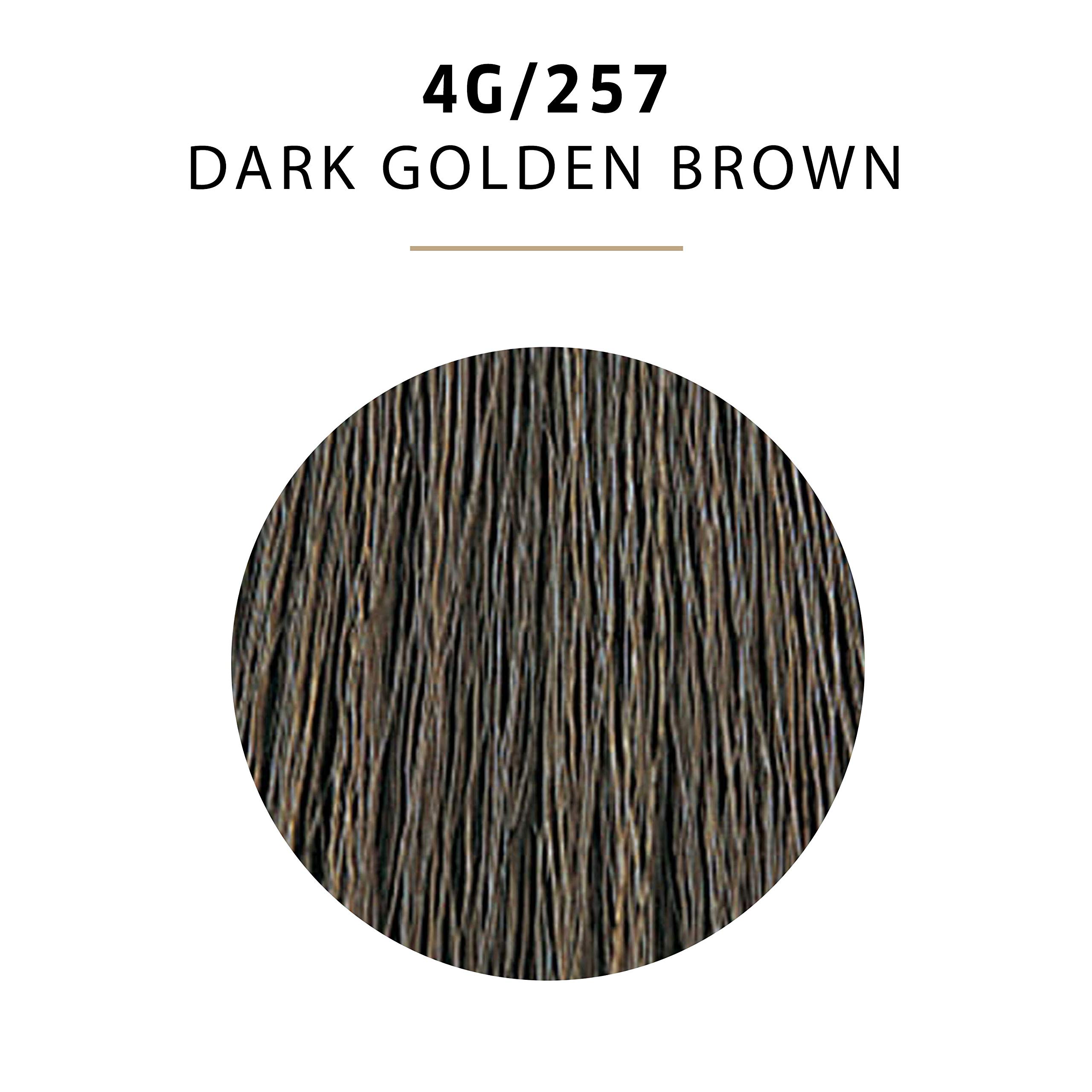 Colorcharm Permanent Liquid Hair Color for Gray Coverage| 4g Dark Gold Brown | - Thumbnail 3