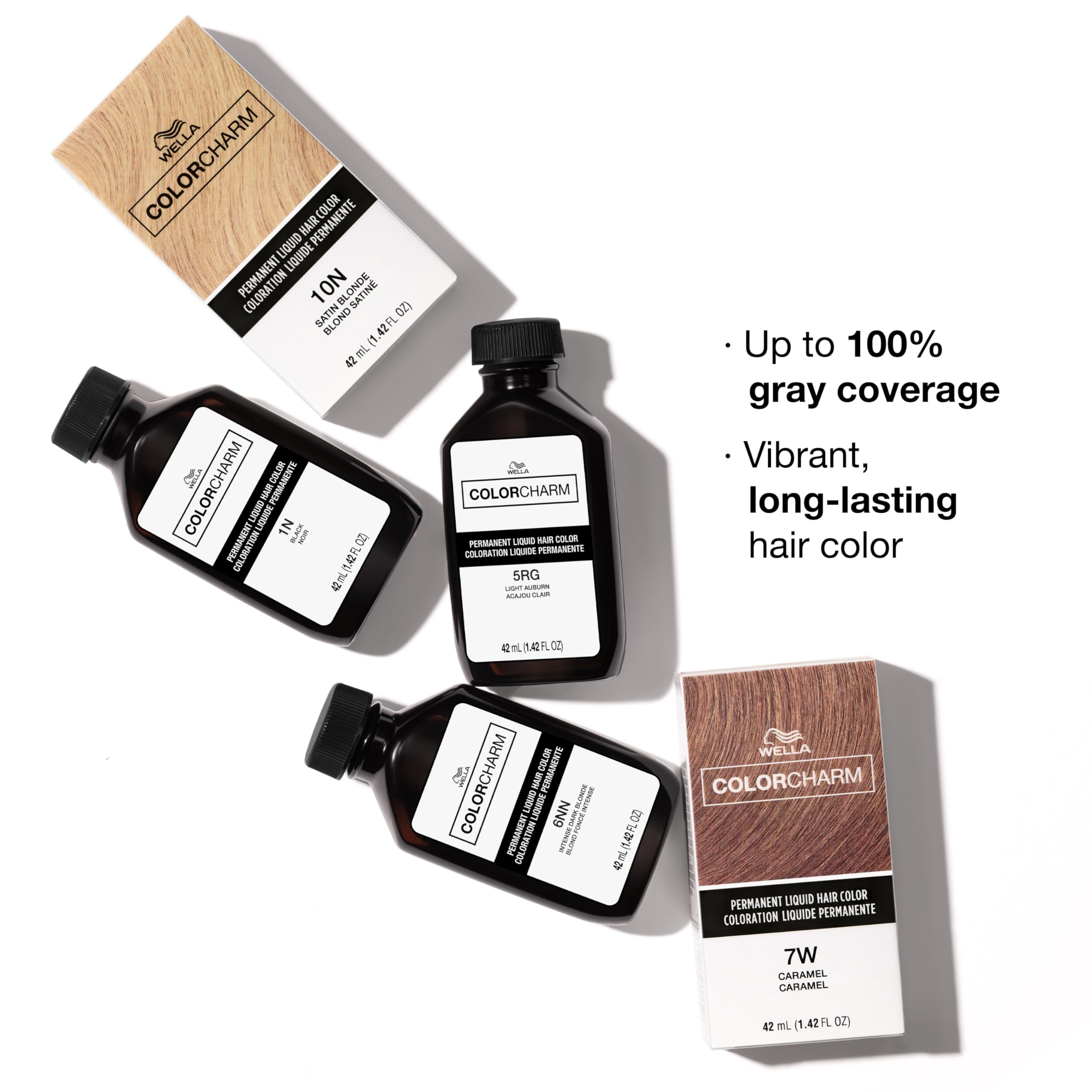 Colorcharm Permanent Liquid Hair Color for Gray Coverage | 6r Red Terra Cotta| - Thumbnail 3