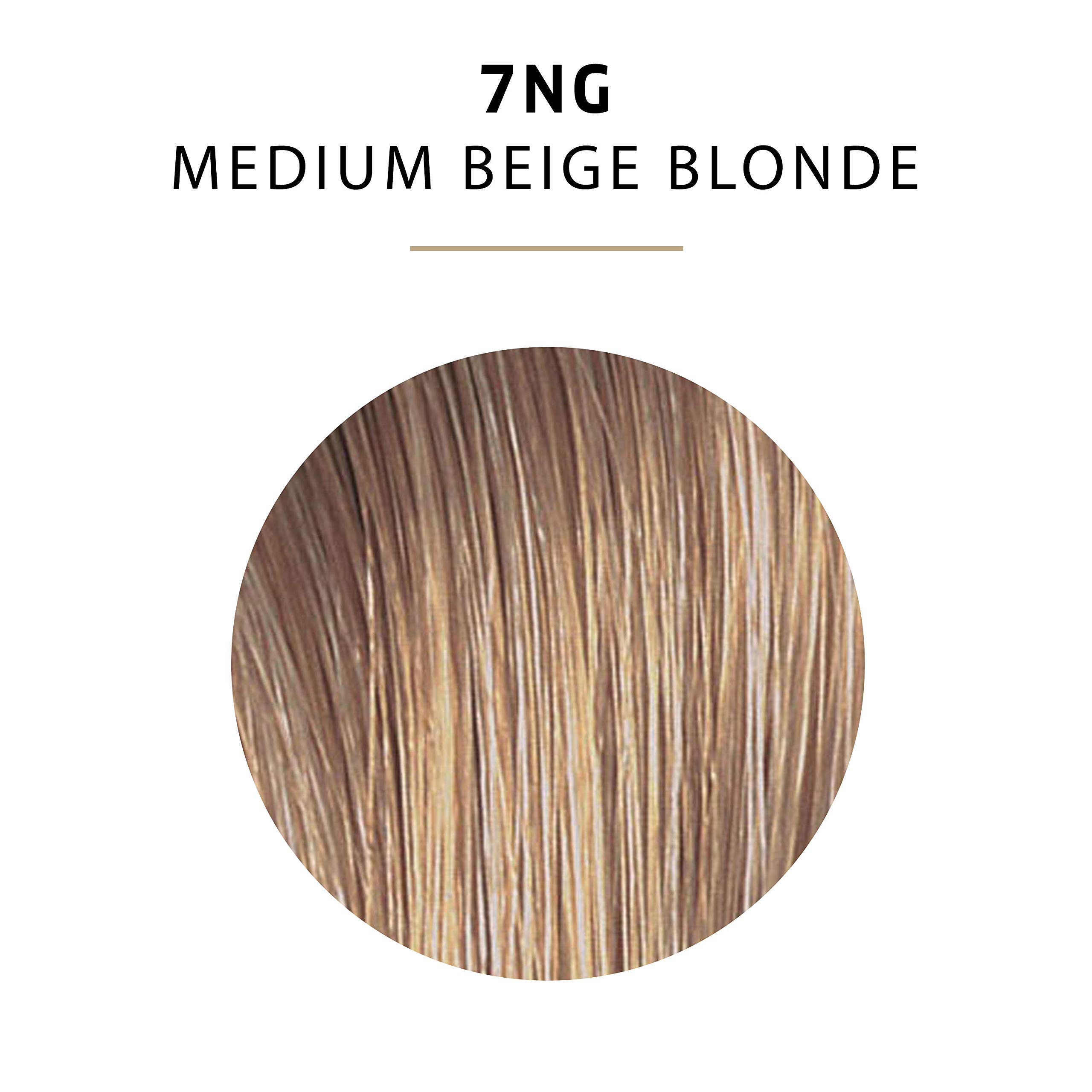 Colorcharm Permanent Liquid Hair Color for Gray Coverage 7ngmedium Beige Blonde - Thumbnail 3