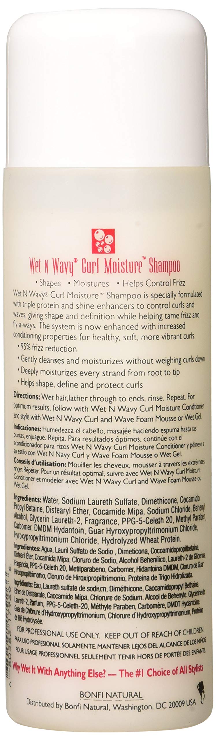 Wet N Wavy Curl Moisture Shampoo 10 oz - Thumbnail 2