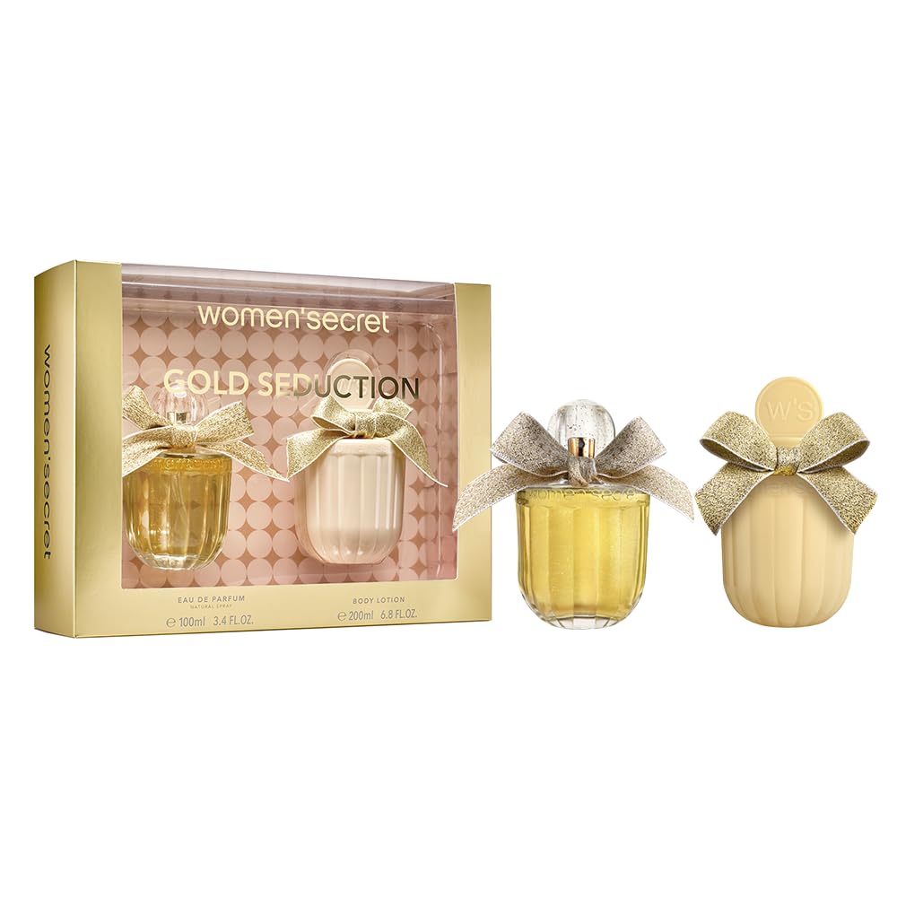 [Set] Secret Gold Seduction 3.4 L+ 6.8 B/l Spain 4pcs Bybox For Women EDP - Thumbnail 2