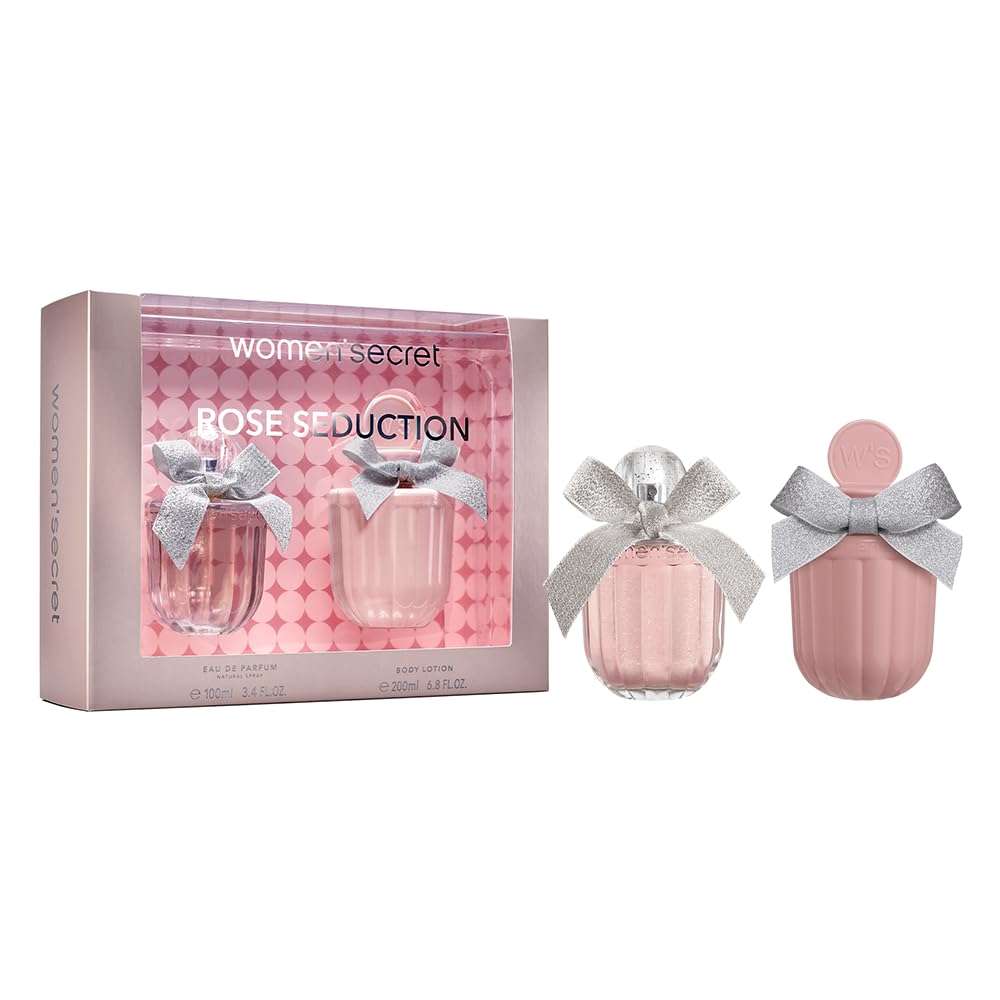 [Set] Secret Rose Seduction 3.4 L + 6.7 B/l Spain 4pcs Bybox For Women EDP - Thumbnail 2