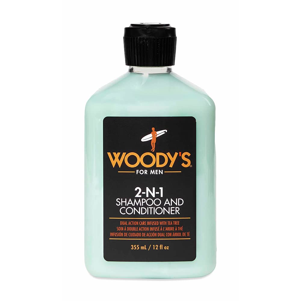 Woody's 2 In 1 Hair Thickening Shampoo and Conditioner Conditioner for Fuller
