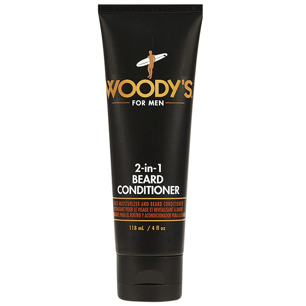 Woody's 2 In 1 Beard Conditioner Beard Softener Moisturizes Conditions Dry
