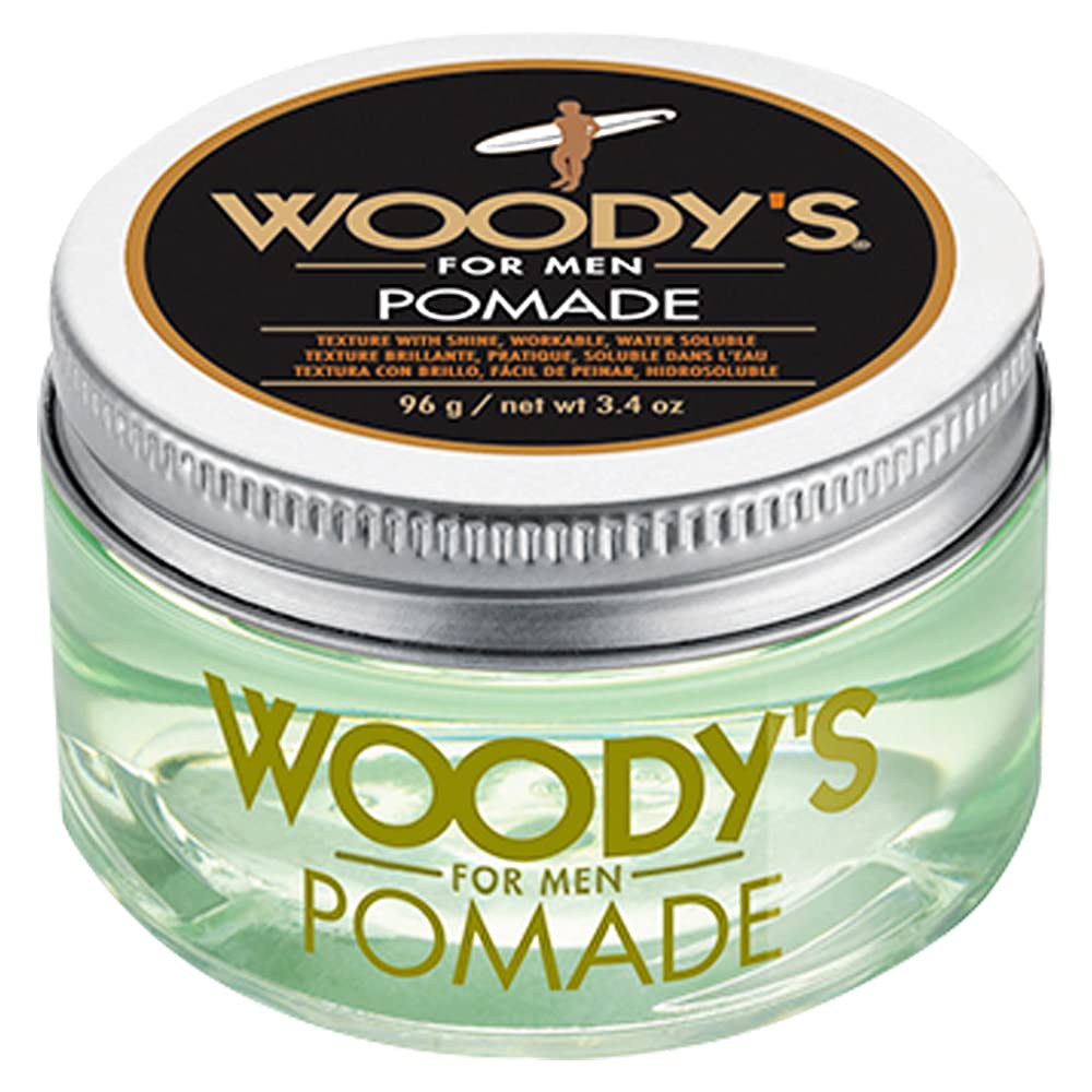 Woody's Hair Clay Pomade Matte Finish Medium Hold Water Soluble Styling Gel ’s