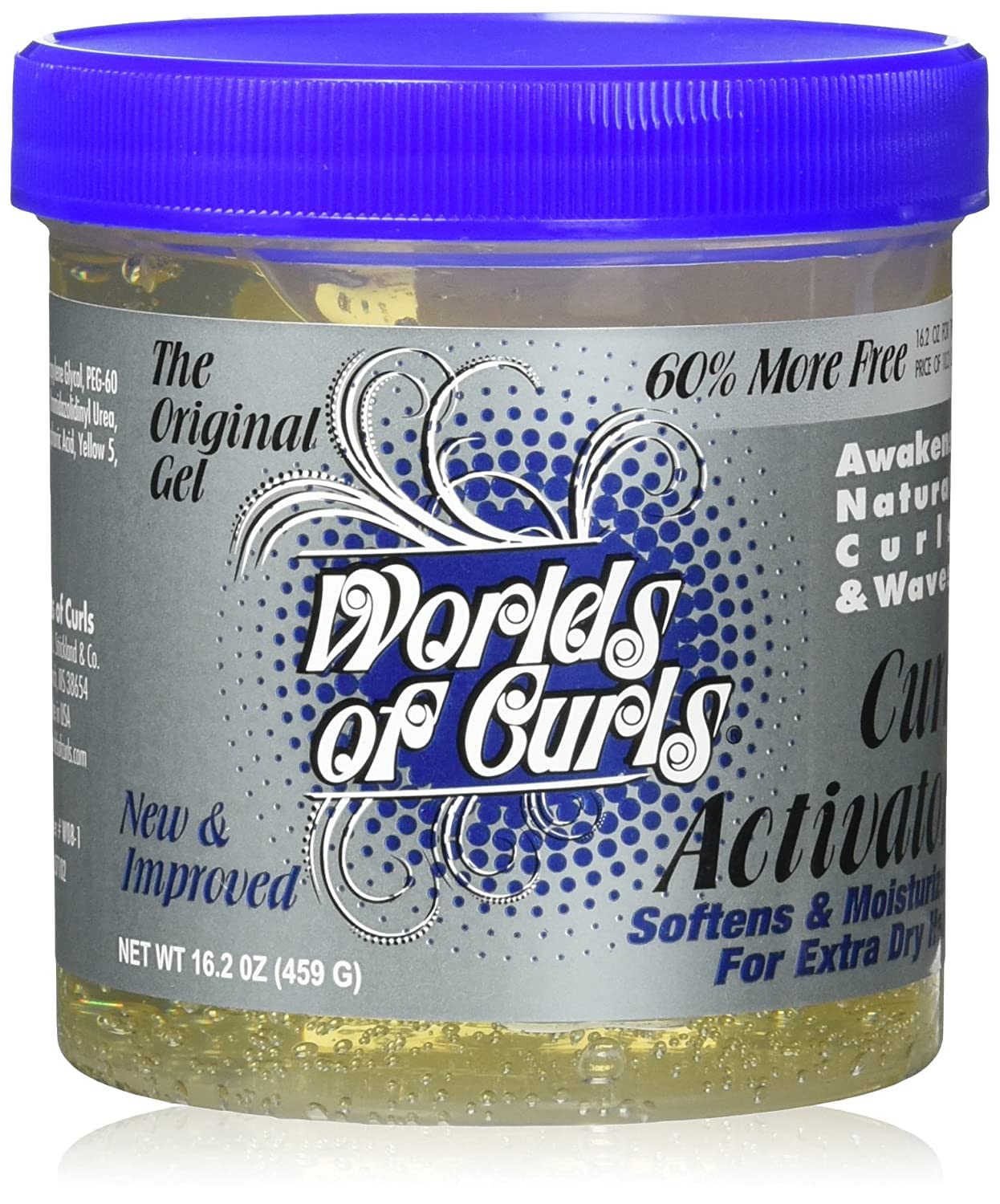 Worlds of Curls Curl Activator for Extra Dry Hair 16 oz - Thumbnail 2