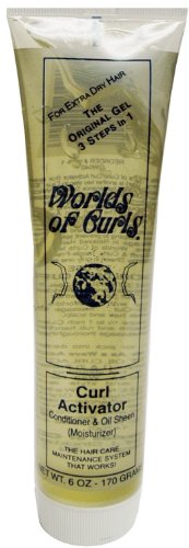 Worlds of Curls Curl Activator Gel for Extra Dry Hair 6 oz - Thumbnail 2