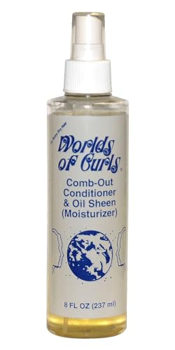 World of Curls Worlds of Curls Comb Out Conditioner Regular 8 oz - Thumbnail 2