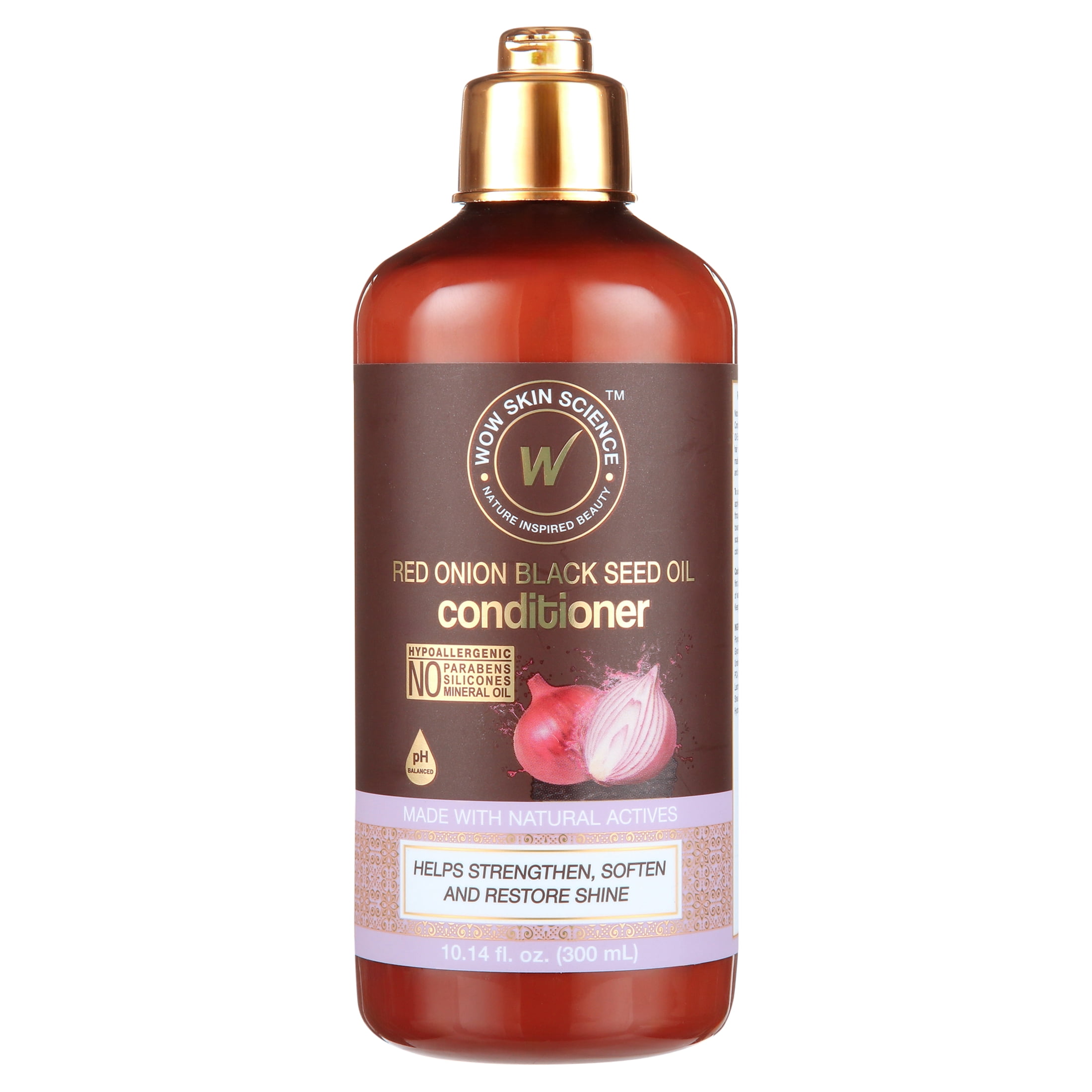 Wow Skin Science Red Onion Black Seed Oil Conditioner for Beautiful Strong Hair