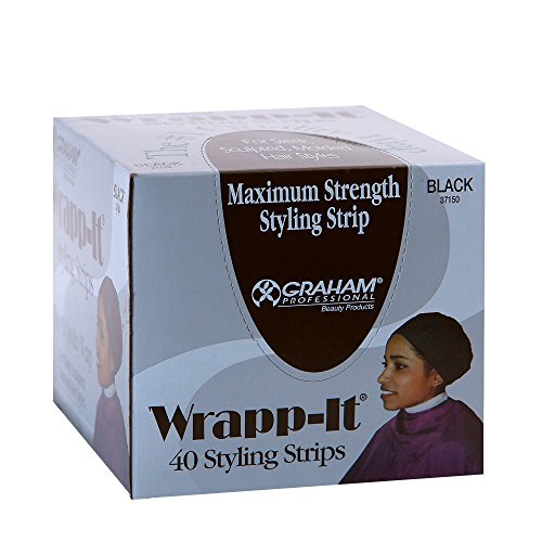 Wrapp It Styling Strips for Natural Hair Wrap and Molded Styles By Graham Beauty - Thumbnail 3