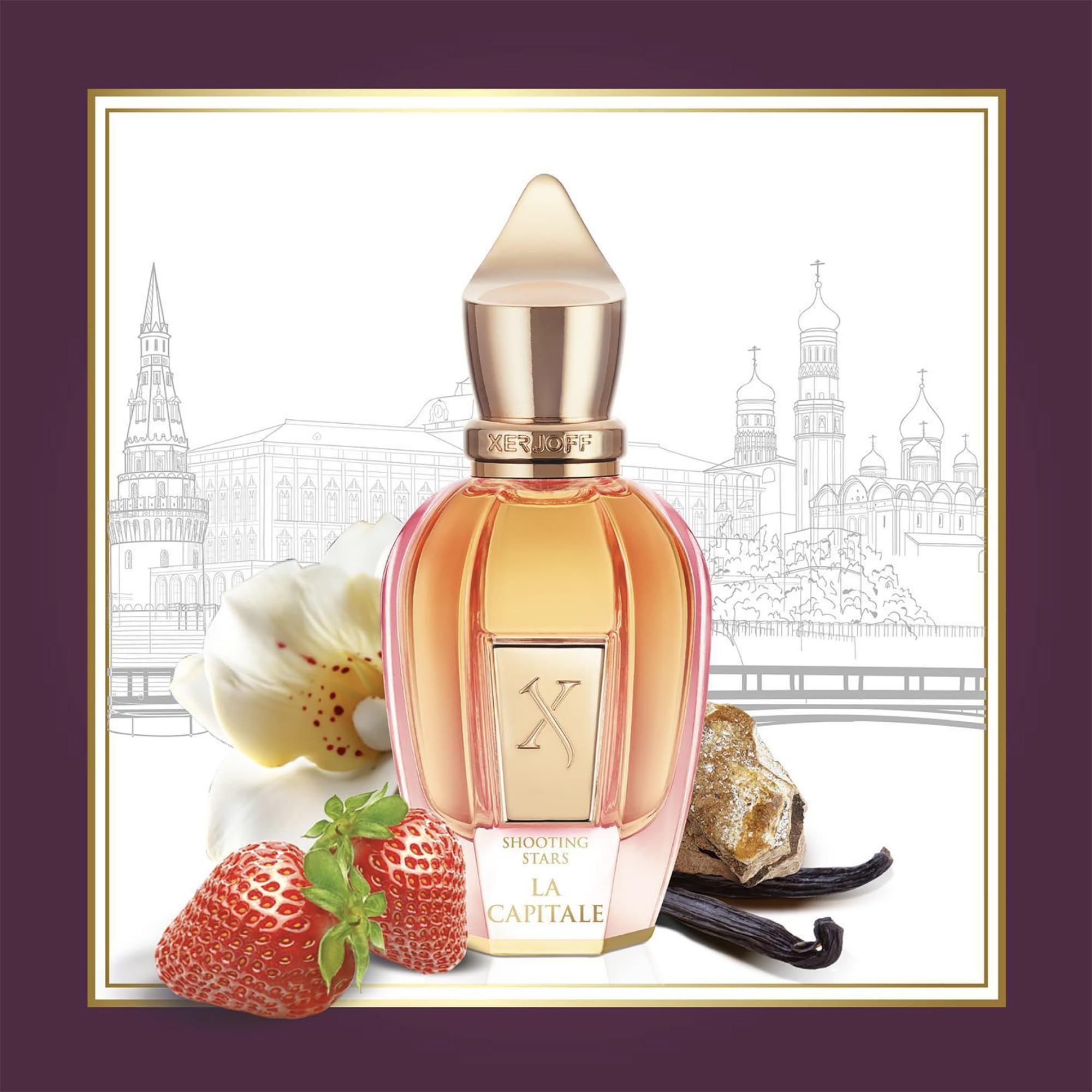 Xerjoff la Capitale Parfum / 1.7 Fl Oz Gourmand Amber Unisex Unisex 50 ml - Thumbnail 2