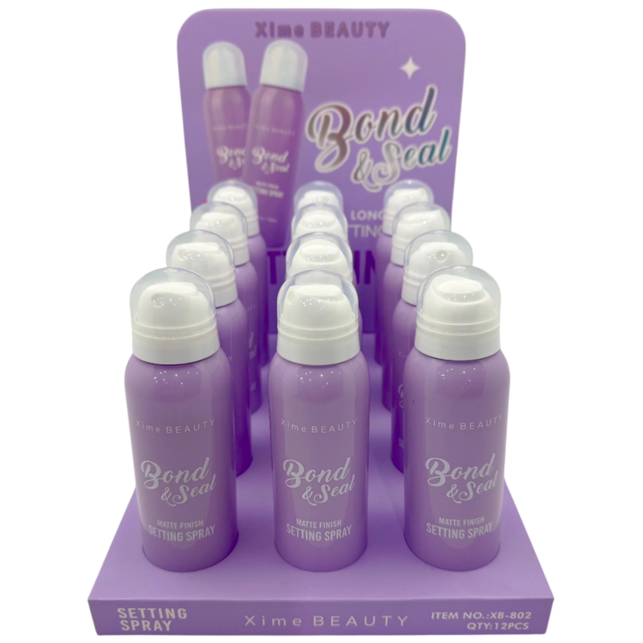 (12-pack) Xime Beauty Bond And Seal Setting Spray Matte Finish (Set)