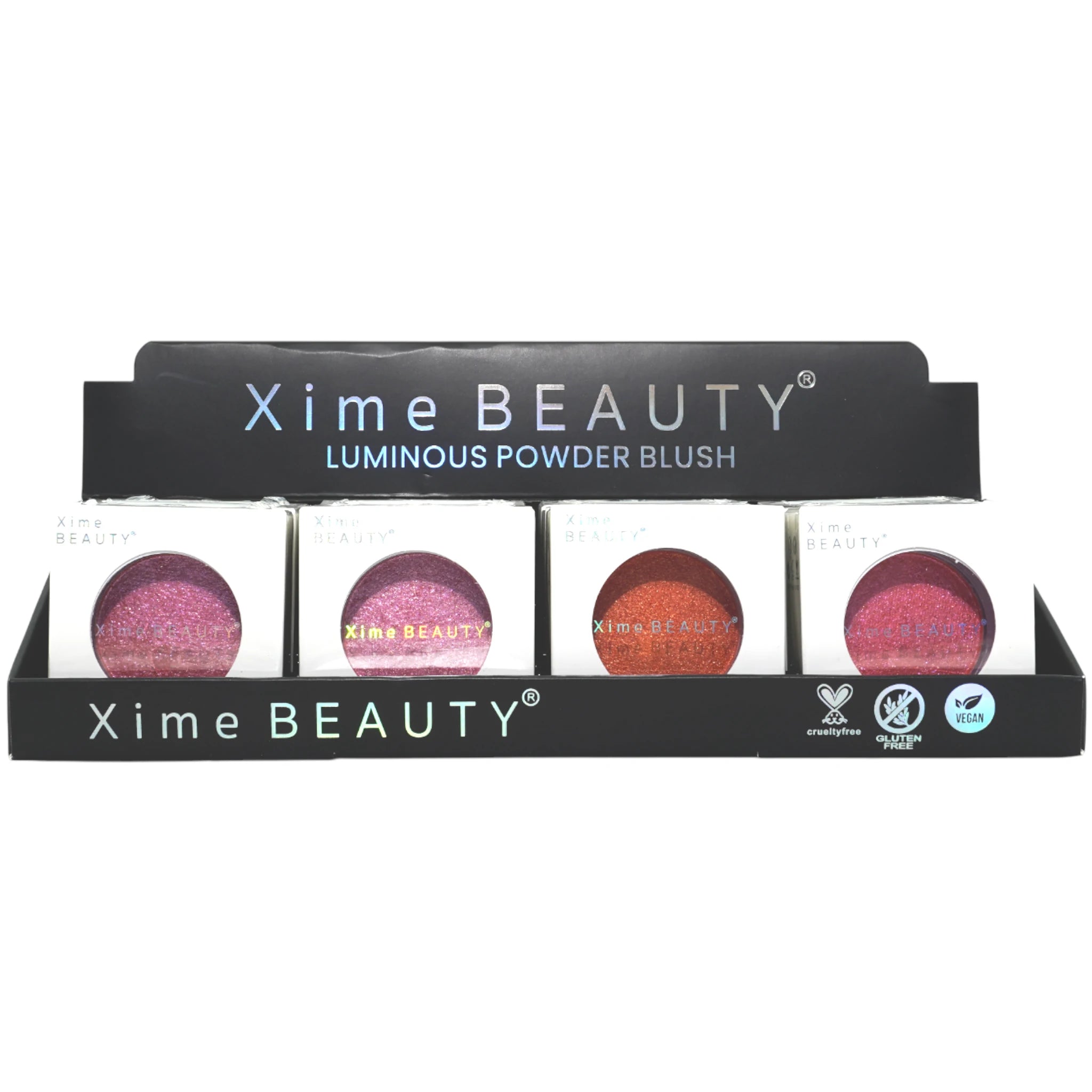 (12-pack) Xime Beauty Luminous Powder Blush