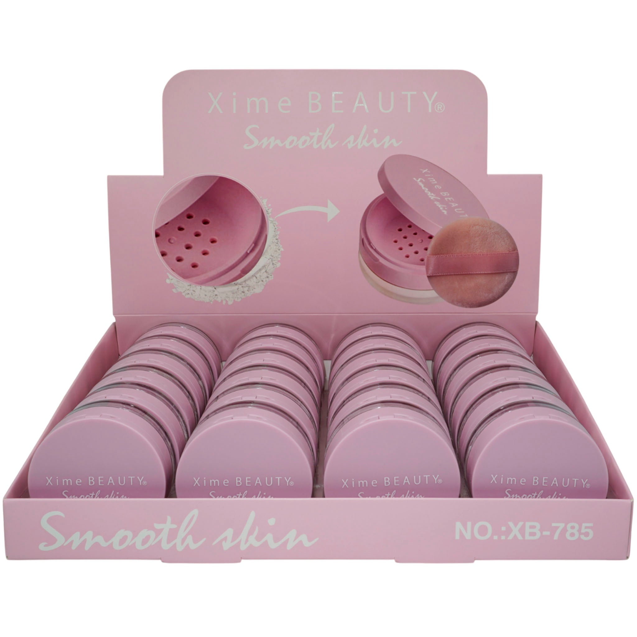 (24-pack) Smooth Skin Translucent Powder by XIME BEAUTY