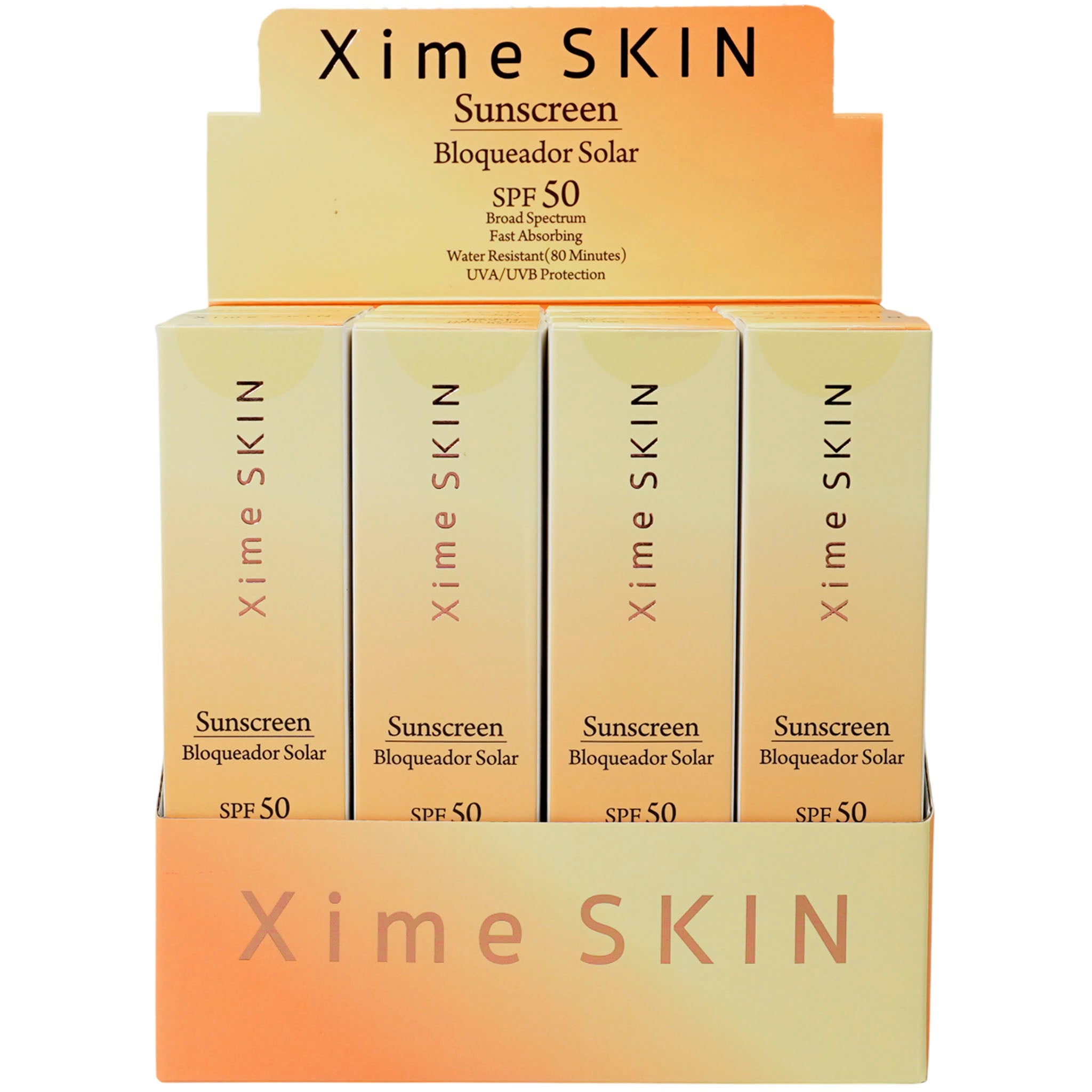 (12-pack) Xime Beauty Sunscreen Spf50+