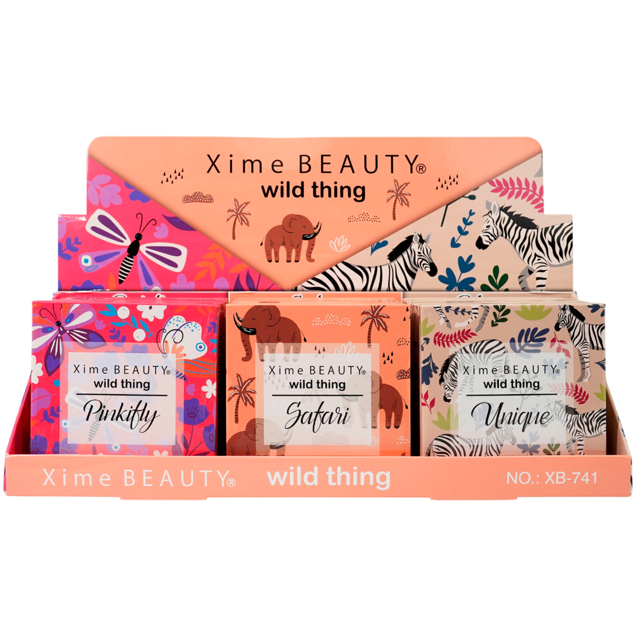(24-pack) Xime Beauty Wild Thing Nude Eyeshadow Palette