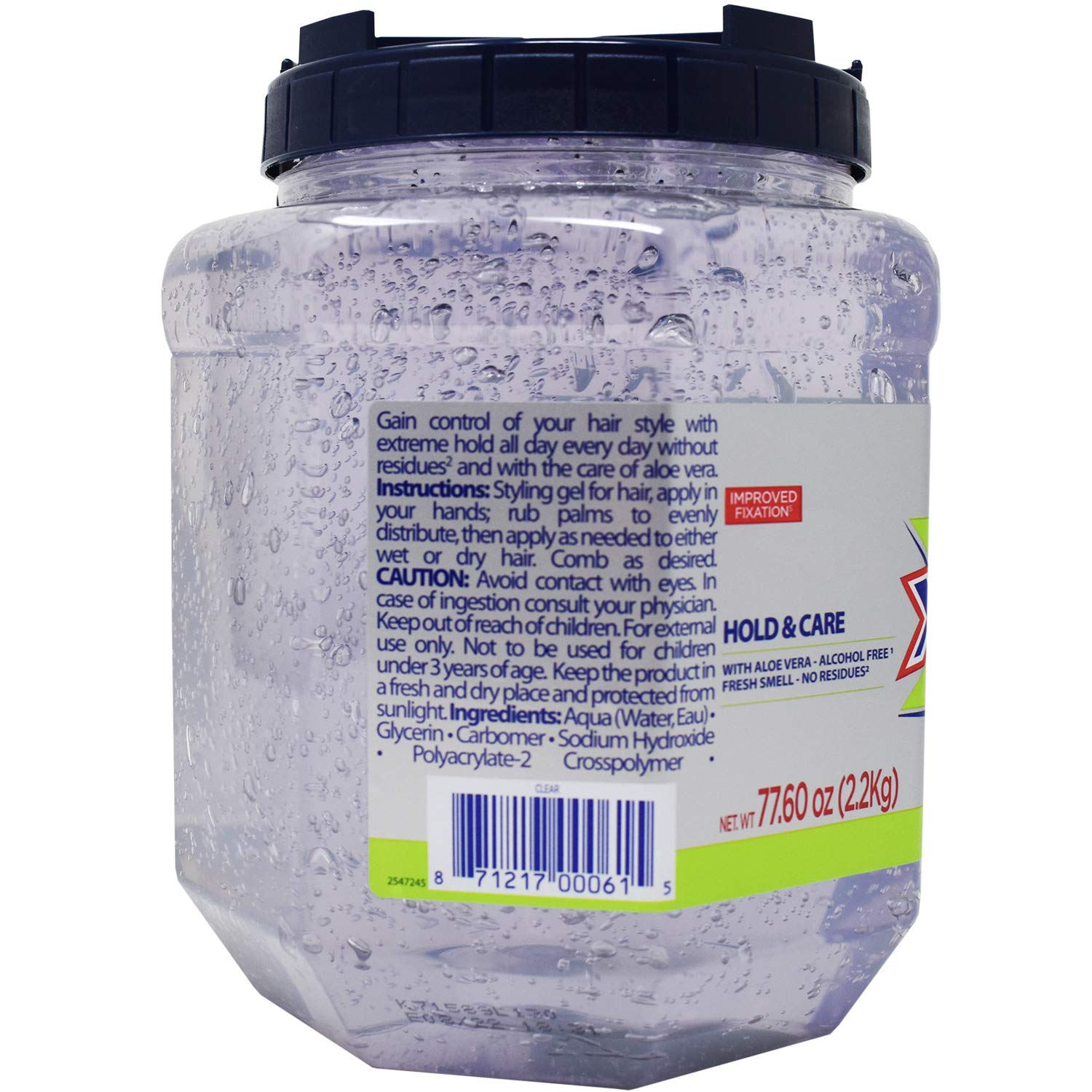 Wetline Xtreme Professional Styling Gel 77.06 oz - Thumbnail 3