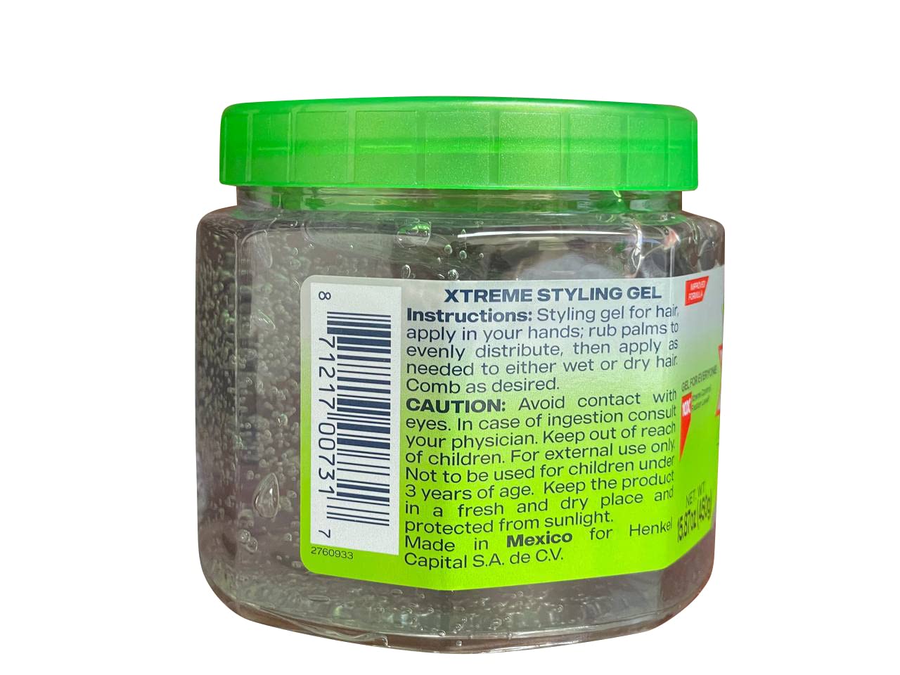 Wetline Xtreme Pro Expert Styling Gel 15.87 oz - Thumbnail 2