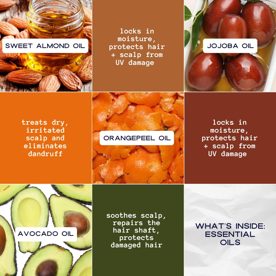 Young King Hair Care Kids Essential Oils for Boys | Nourish and Strengthen - Thumbnail 3