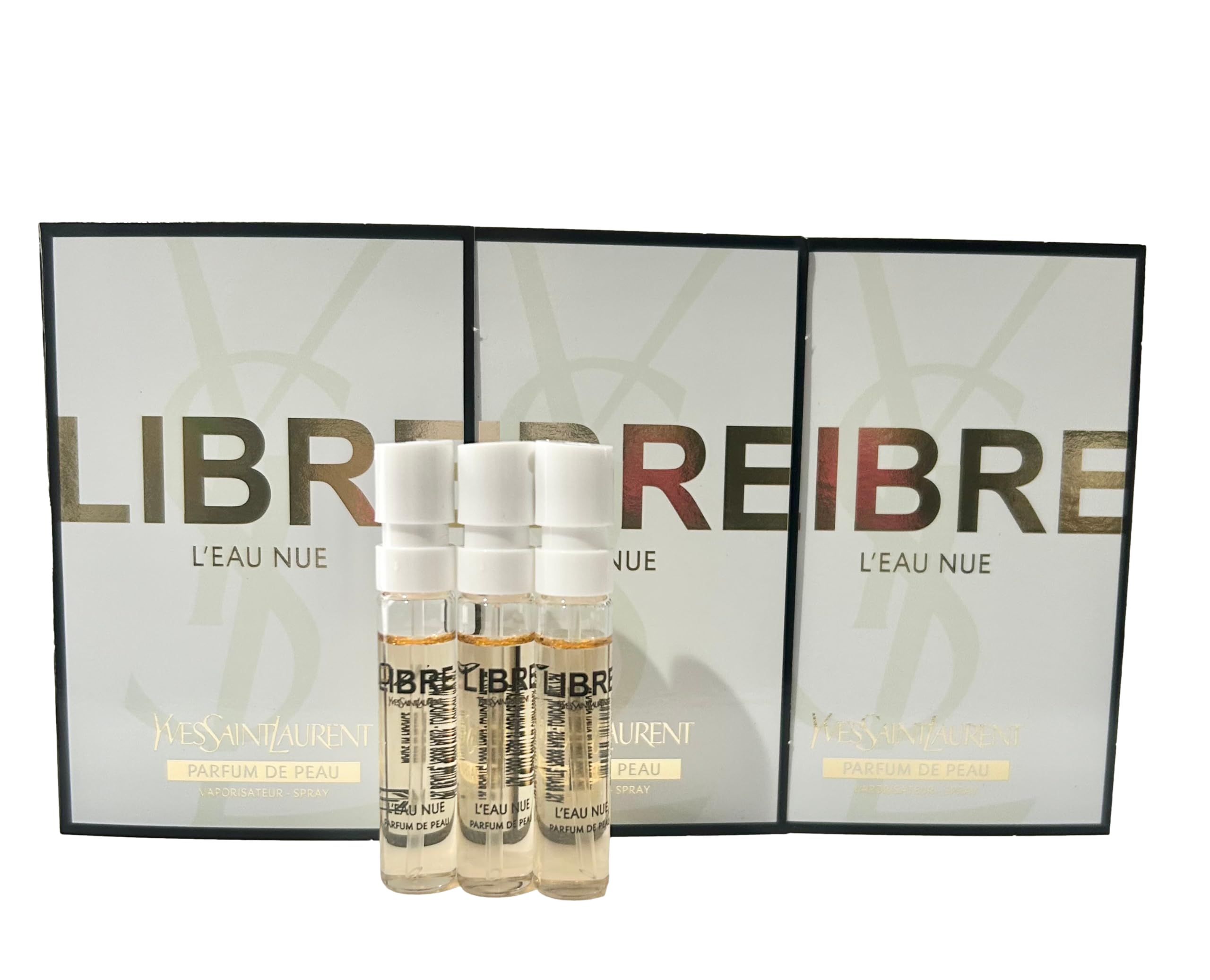 [Mini] Yves Saint Laurent Libre L'eau Nue Sample Ysl Women / Set of 3 2 ml (0.06 oz)