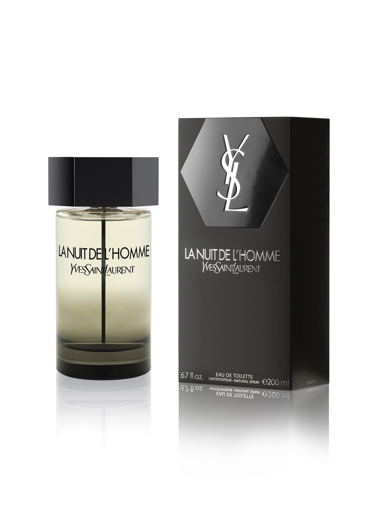 Yves Saint Laurent L'homme la Nuit de For Men EDT 6.7 oz - Thumbnail 2